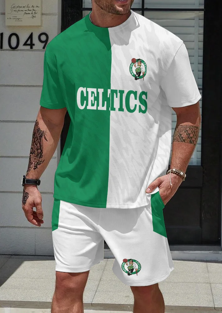 Boston Celtics Limited Edition Top And Shorts Two-Piece Suits
