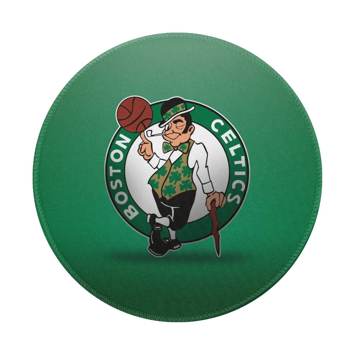 Boston Celtics Non-Slip Rubber Round Mouse Pad
