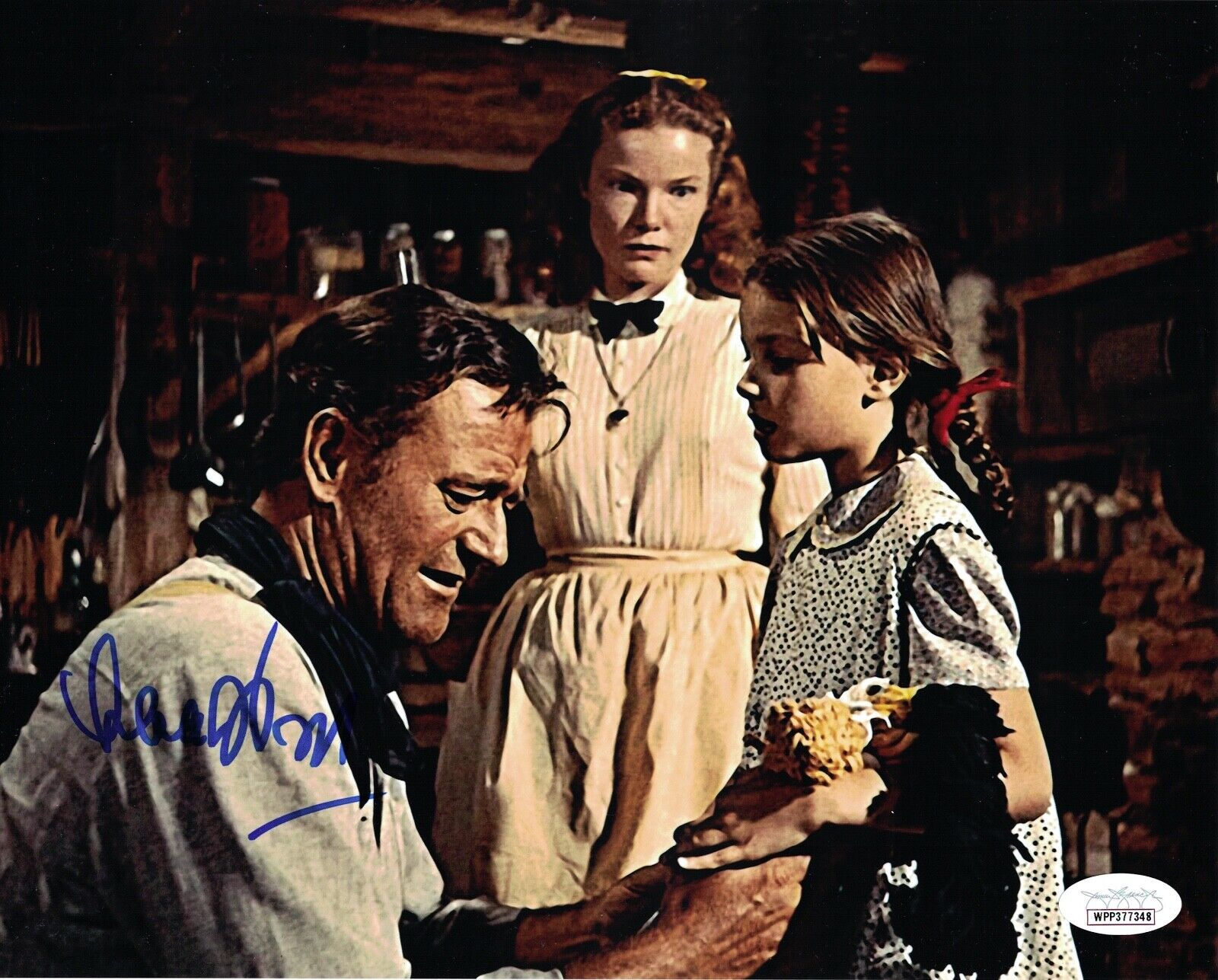 LANA WOOD Signed The Searchers WESTERN 8x10 Photo Poster painting In Person Autograph JSA COA