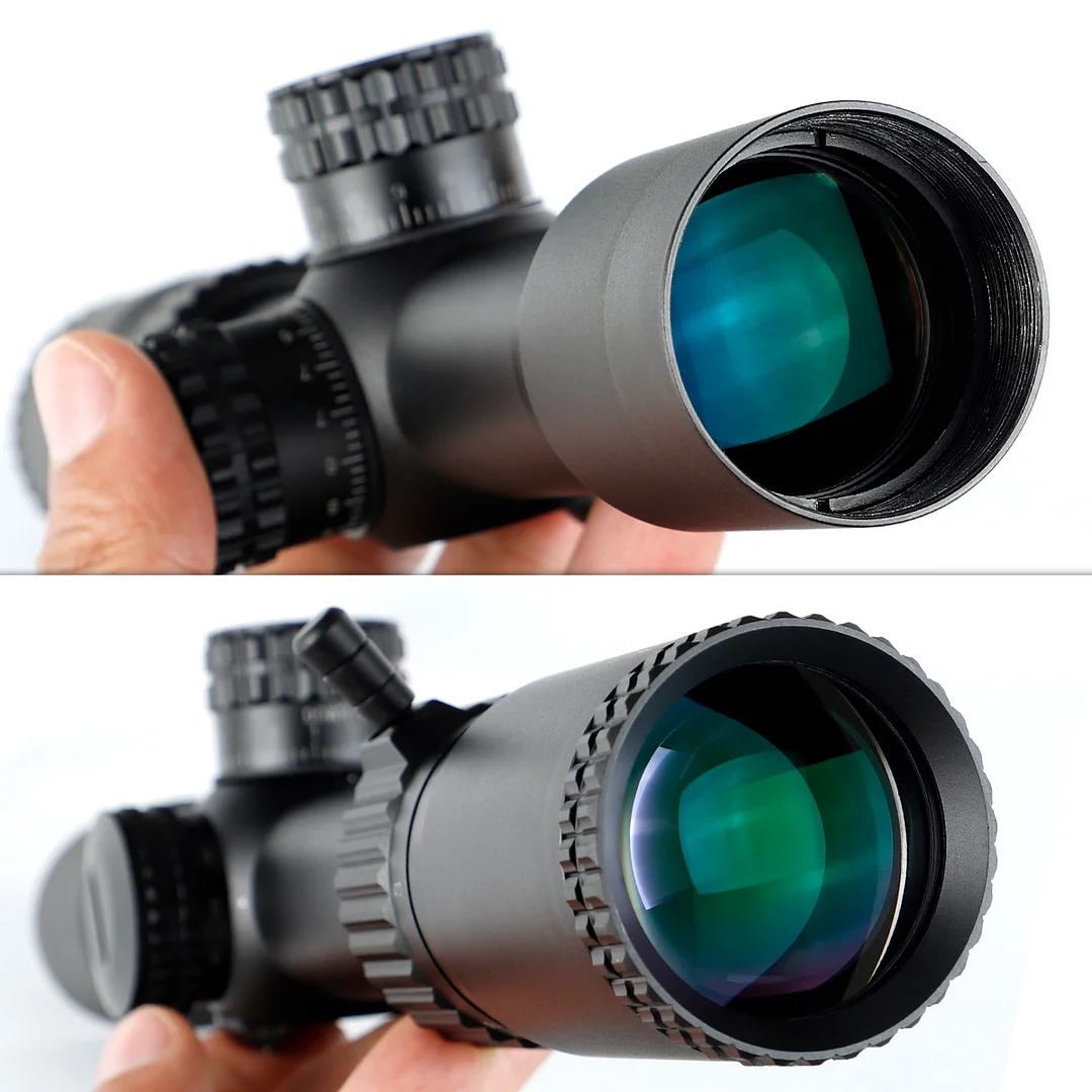 ohhunt&reg; 2-10X32 IR 30MM SFP Red Illuminator Glass Etched Reticle Tactical Scope