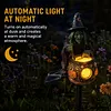Resin Guardian Solar Garden Stake Light Waterproof Outdoor Figurine