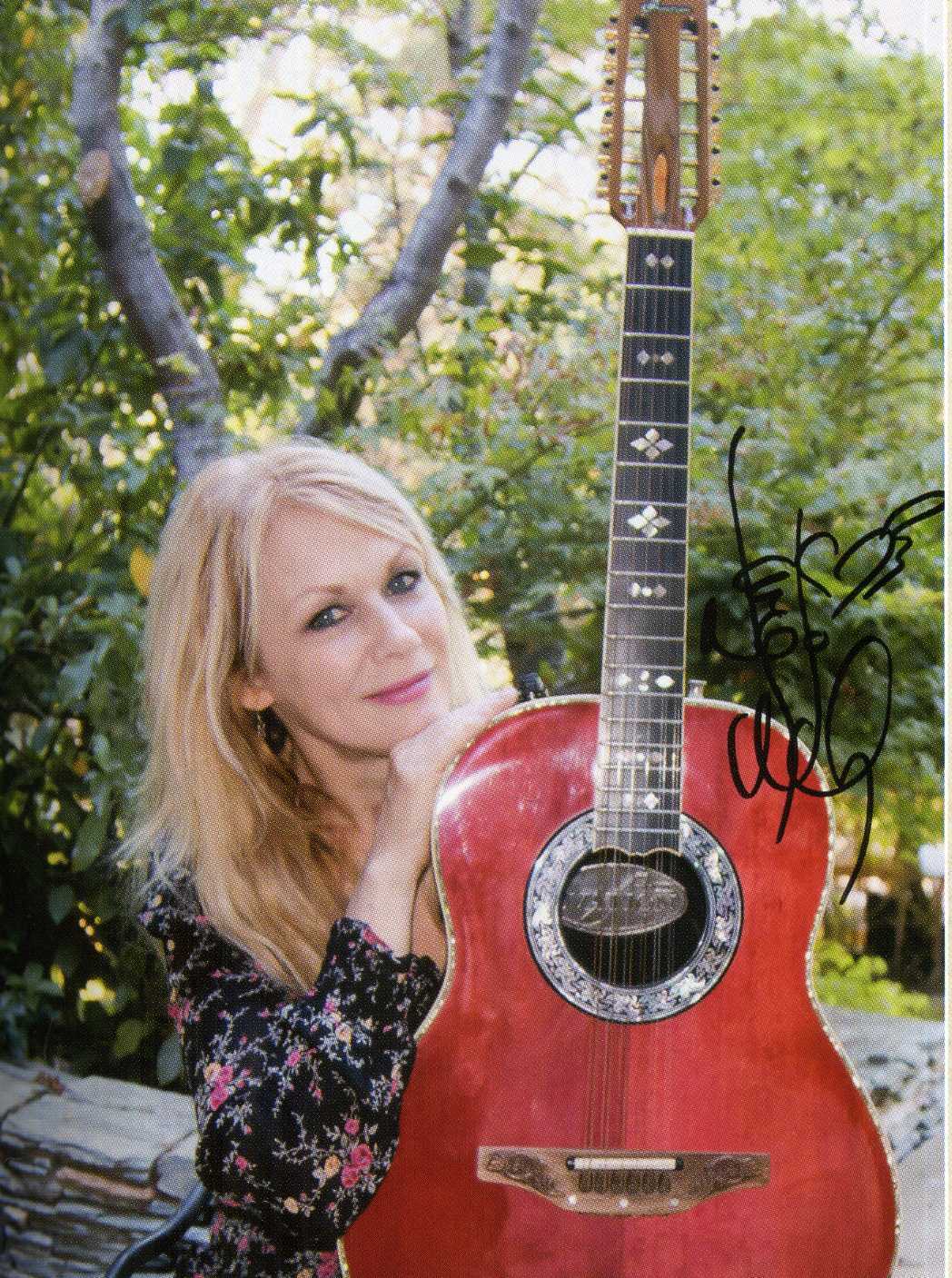 NANCY WILSON (HEART) Signed Photo Poster paintinggraph - Rock Star - preprint