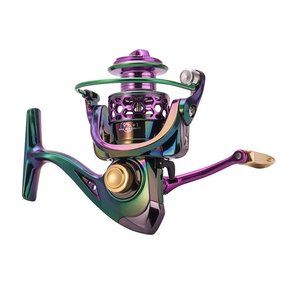 

Metal Sea Fishing Reel High Speed 4.7:1 Bearing 9+1BB Outdoor Fish Wheel, Force master1000, 501 Original