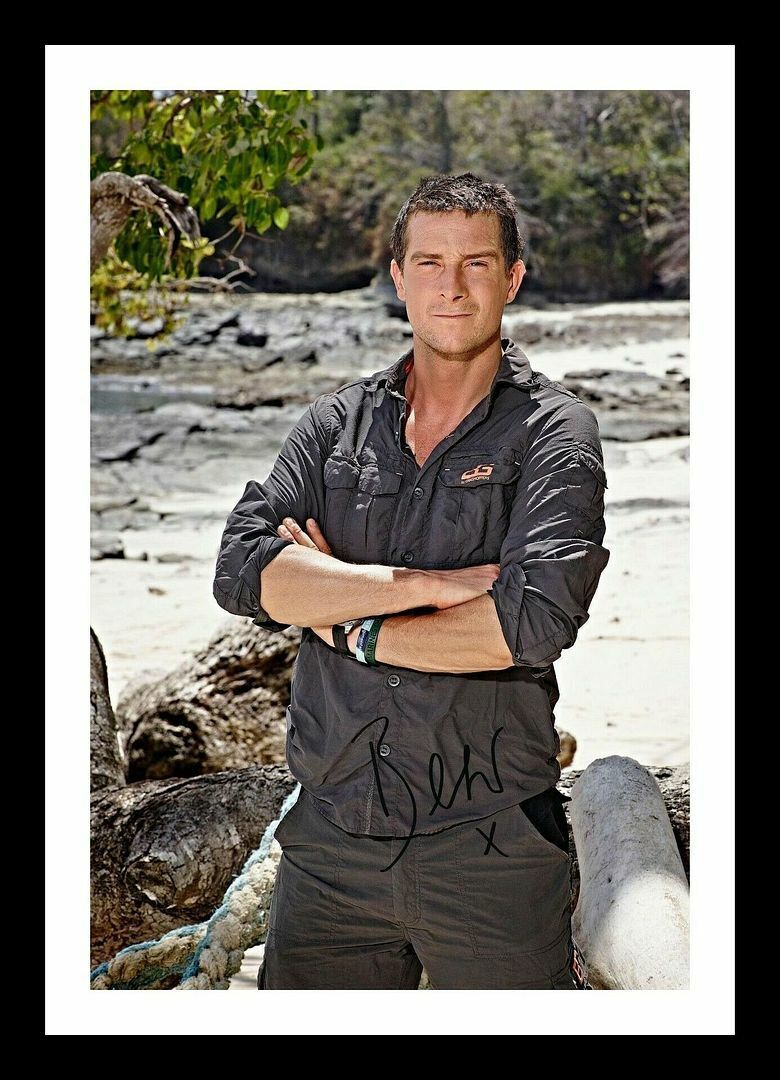 Bear Grylls Autograph Signed & Framed Photo Poster painting 2