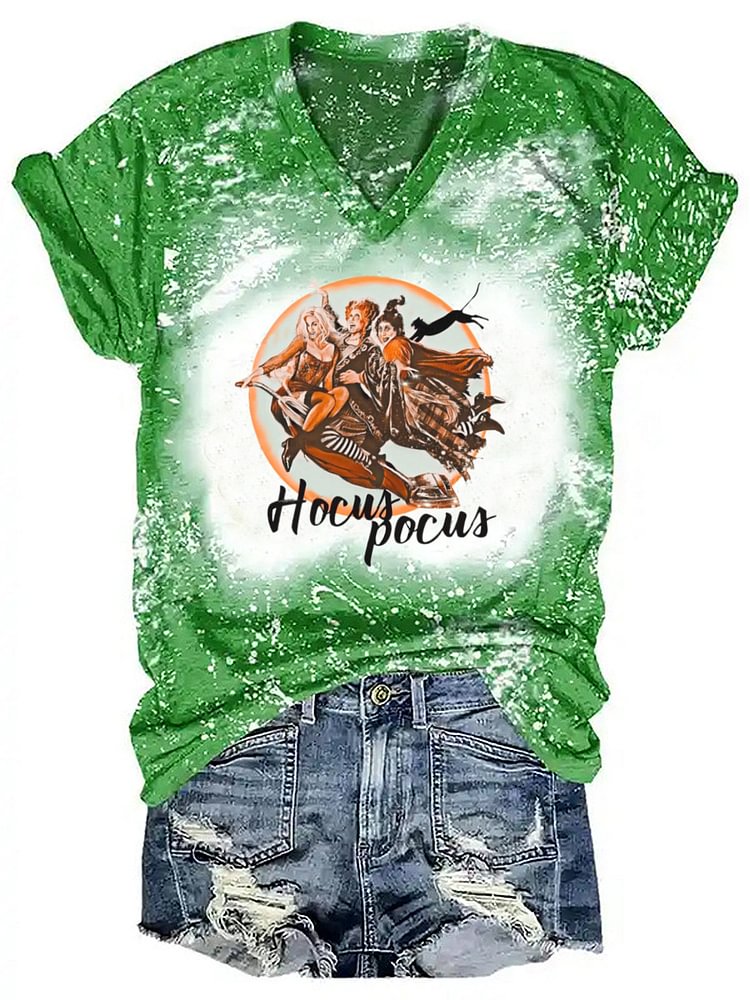 Halloween Sanderson Sisters Halloween Tie Dye Shirt