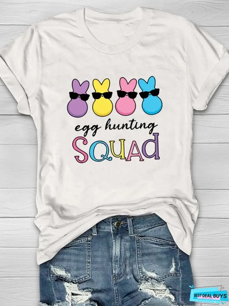 Egg hunting Squad T-shirt