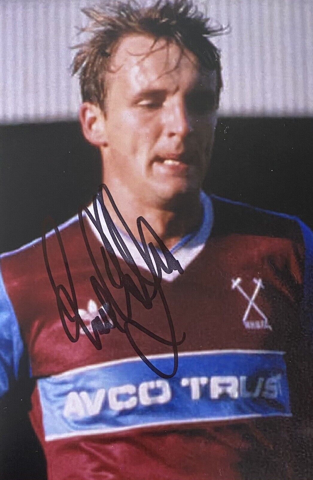 Paul Goddard Genuine Hand Signed West Ham United 6X4 Photo Poster painting