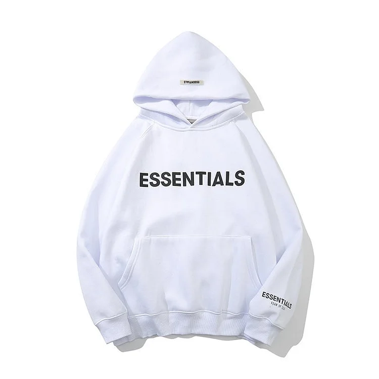 Fog Fear of God Hoodie Letter Sweatshirt Hoodie Fleece Padded Coat