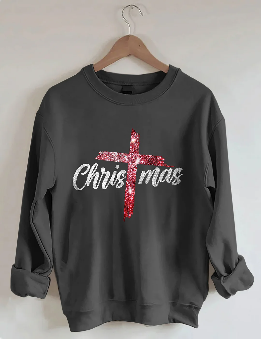 Cross Christmas Sweatshirt