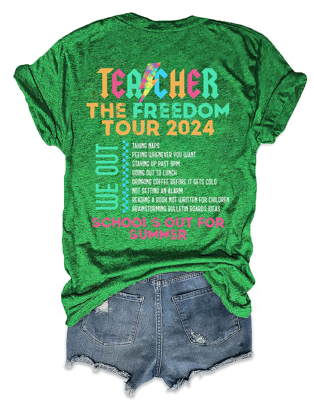 Teacher Summer Tour T-shirt