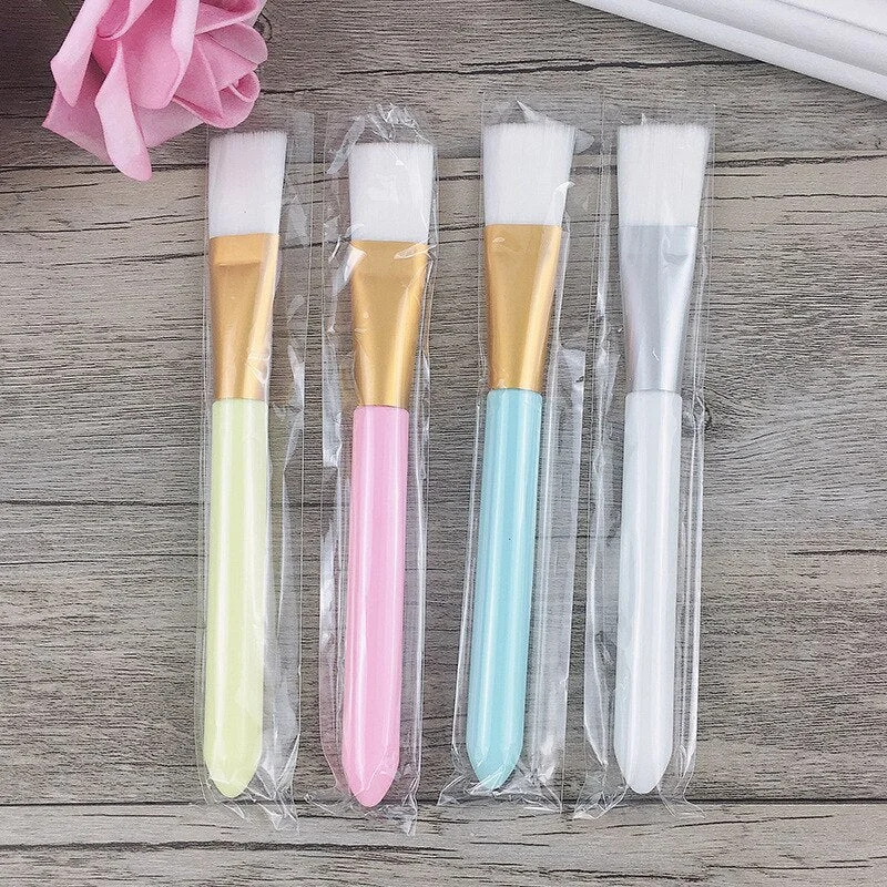 1PC High Quality Mask Brush Mud Dense Soft Hair Massage Handle Mixing Makeup Brushes Face Skin Care Tools Convenient Comfortable