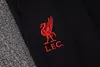 Joyfball 2025/2026 Liverpool Long Zipped Jacket Black Soccer Jersey 1:1 Thai Quality 