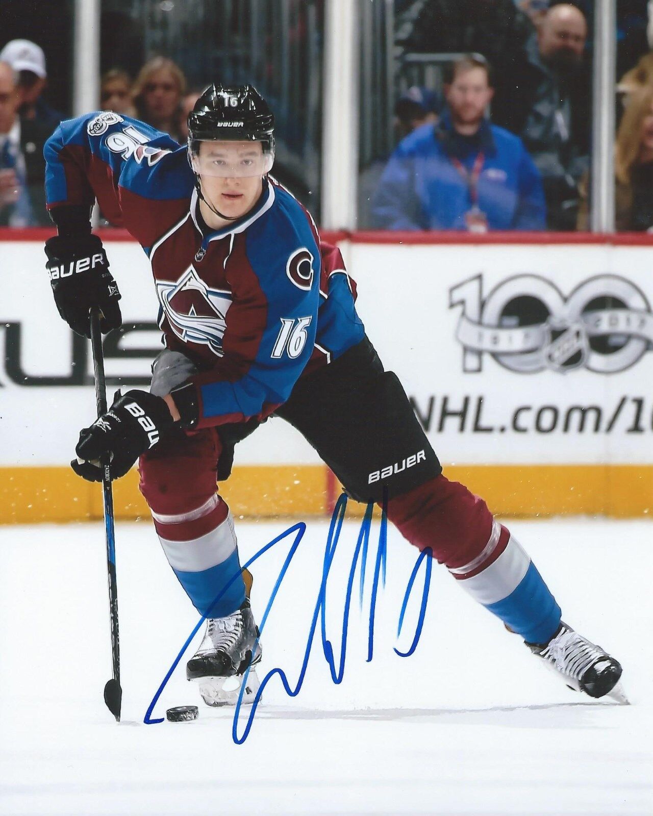 Nikita Zadorov Signed 8x10 Photo Poster painting Colorado Avalanche Autographed COA