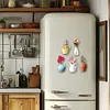 3D Ceramic Vases Fridge Magnet Decorative Vase Fridge Magnet for Fridge Ornament
