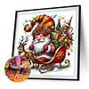 (40*40cm)Christmas Gnome - Full Round Drill Diamond Painting