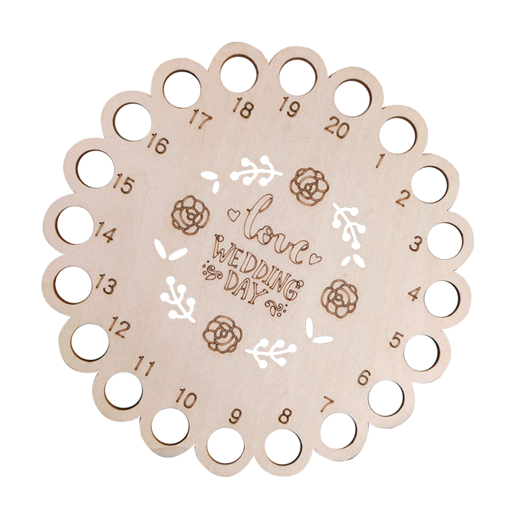 

Wooden Hollow Thread Board (Love Rose) - Cross Stitch Accessories, 501 Original