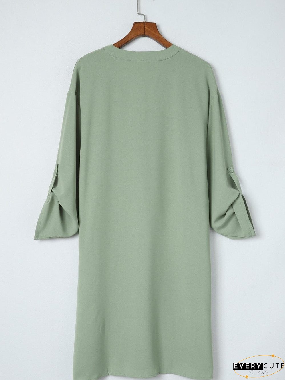Plus Size V Neck Blouse
