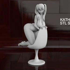 Pornhint Asuka Sexy NSFW 3D Print STL File NSFW