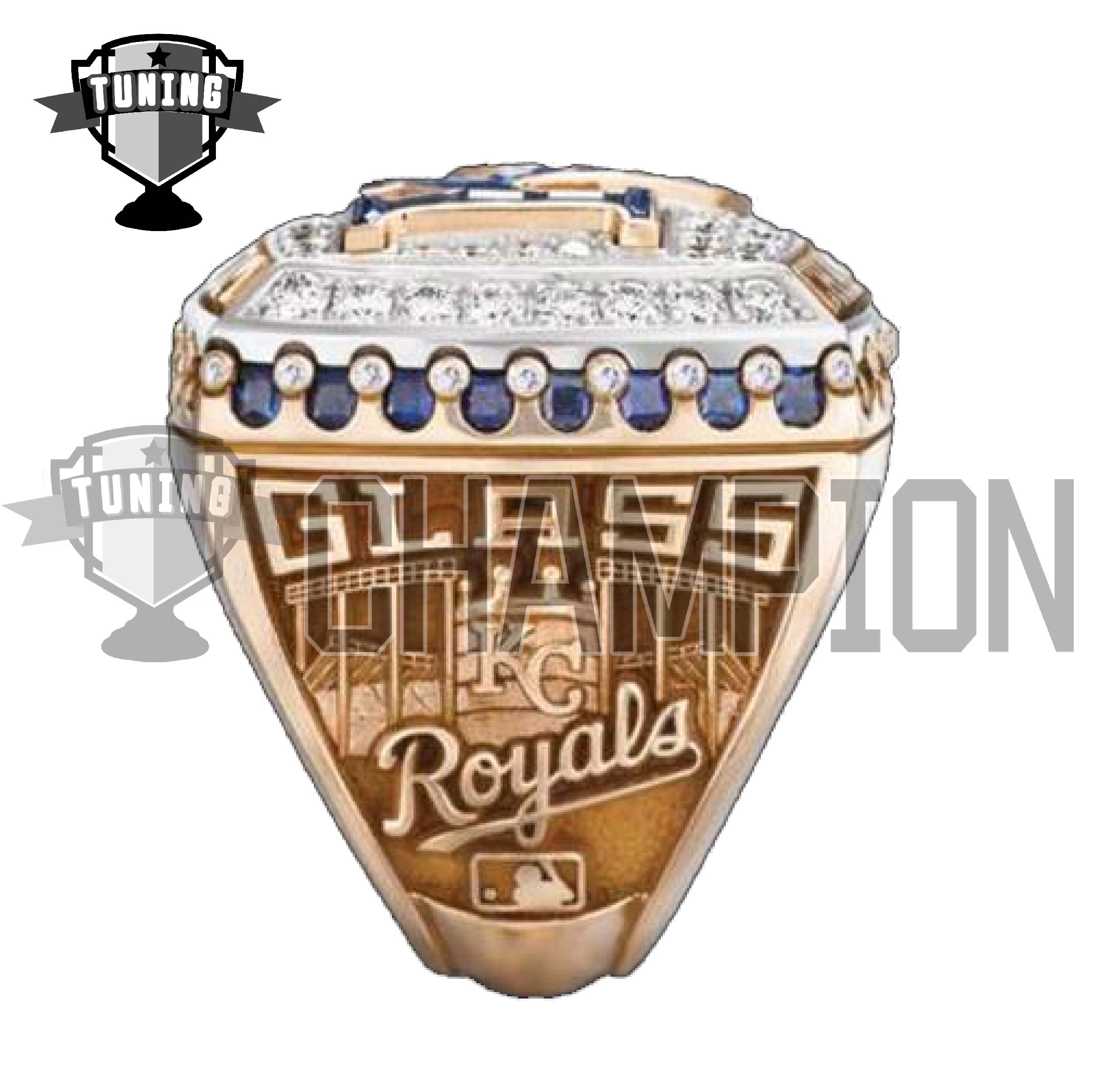 Check out the Royals' 2015 World Series rings
