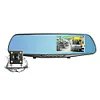 Dual Lens Car DVR HD 1080P 4.3 Inch Auto Video Camera Rear View Built-in Speaker