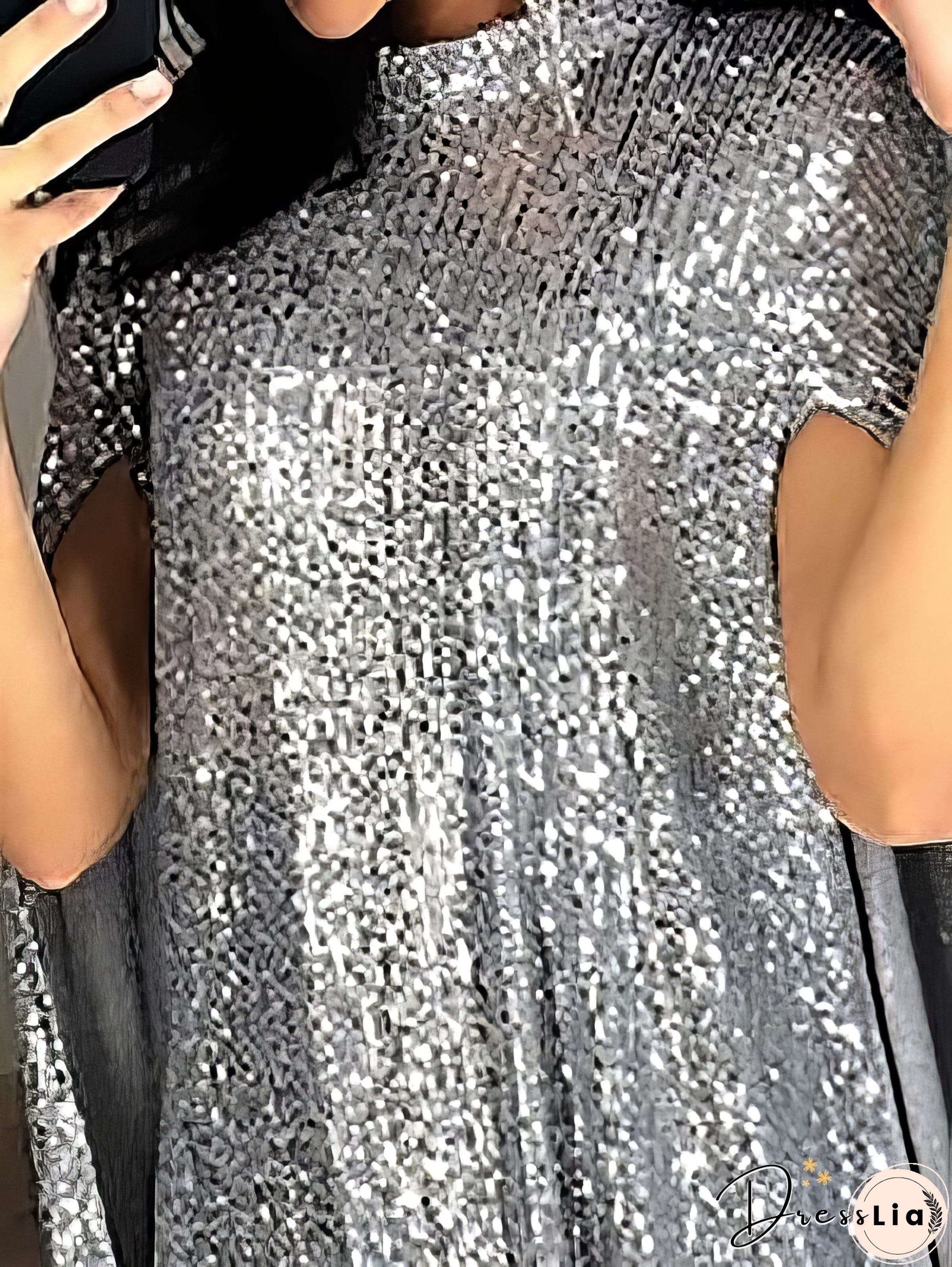 Flared Mini Dress