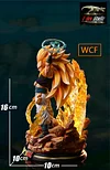 WCF & Mega Scale Gotenks with LED - Dragon Ball Resin Statue - T-Rex Studios