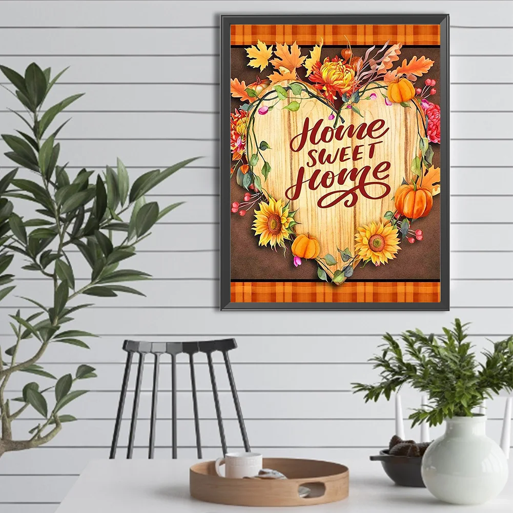 Diamond Painting - Full Round Drill - Sunflower Home(Canvas|30*40cm)