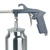 750ml Pneumatic Handheld Sandblaster 1/4inch Air Sand Blaster for Removing Rust