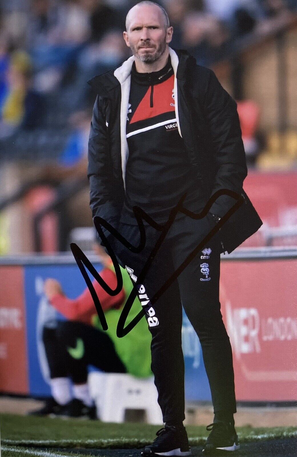 Michael Appleton Genuine Hand Signed Lincoln City 6X4 Photo Poster painting