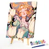 Tulip Girl-Paint by Numbers Acrylic Painting 40*50CM