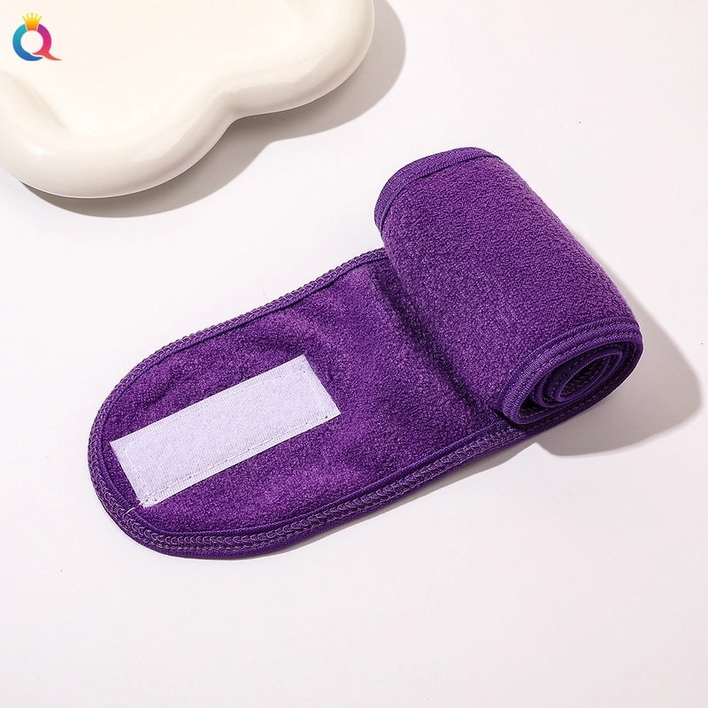 Minimalist Unisex Solid Color Cotton And Linen Spa Headband