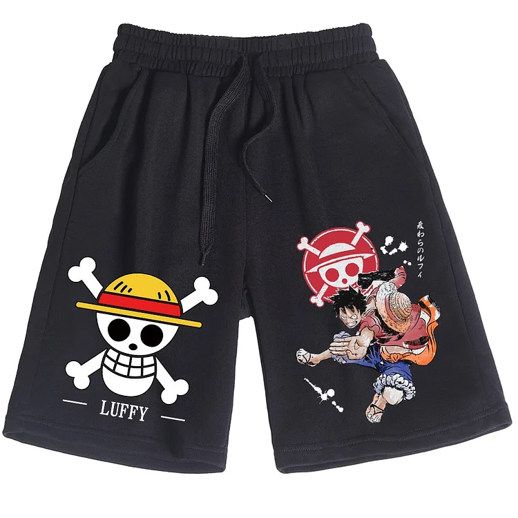 One Piece Luffy Shorts Anime Pant High Quality