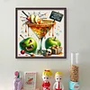 (Multi-Style) Halloween Magic Drinks-14CT Stamped Cross Stitch 50*50cm/19.69*19.69in