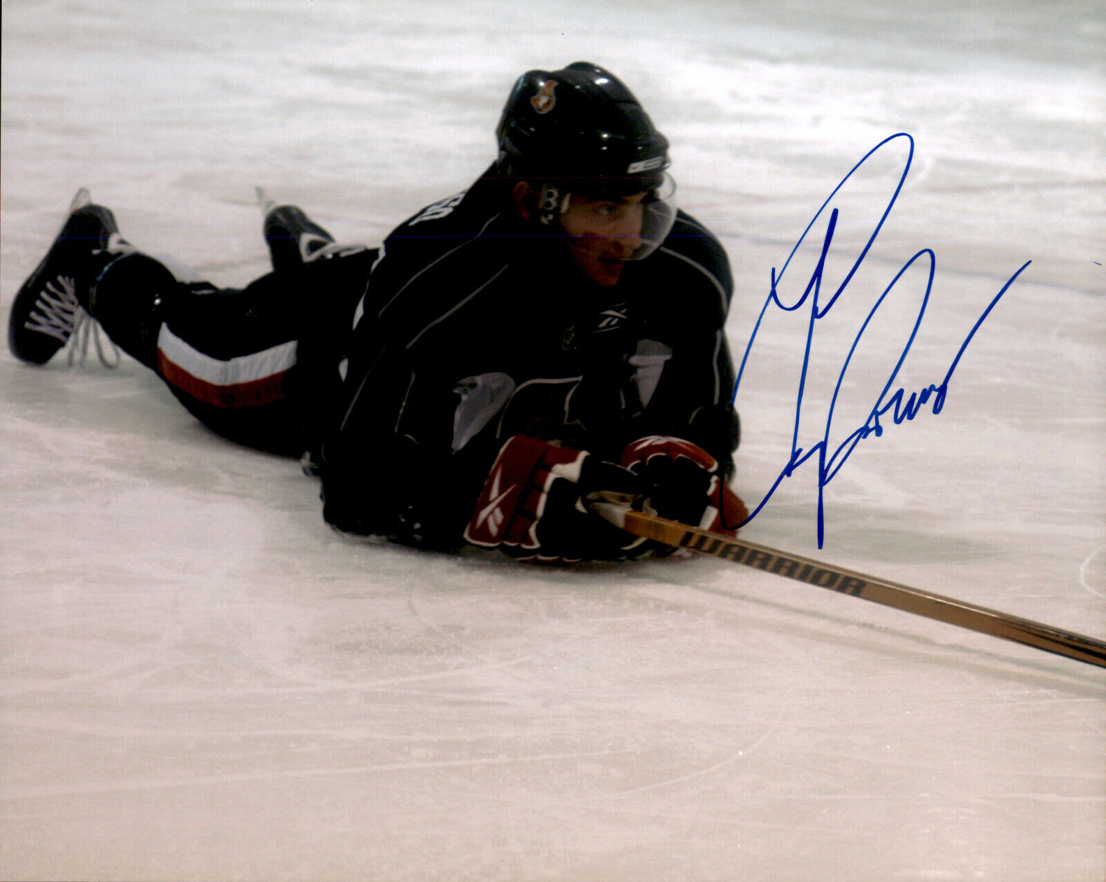 Luigi Louie Caporusso SIGNED 8x10 Photo Poster painting OTTAWA SENATORS