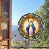 DIY Our Lady-Diamond Painting Pendant