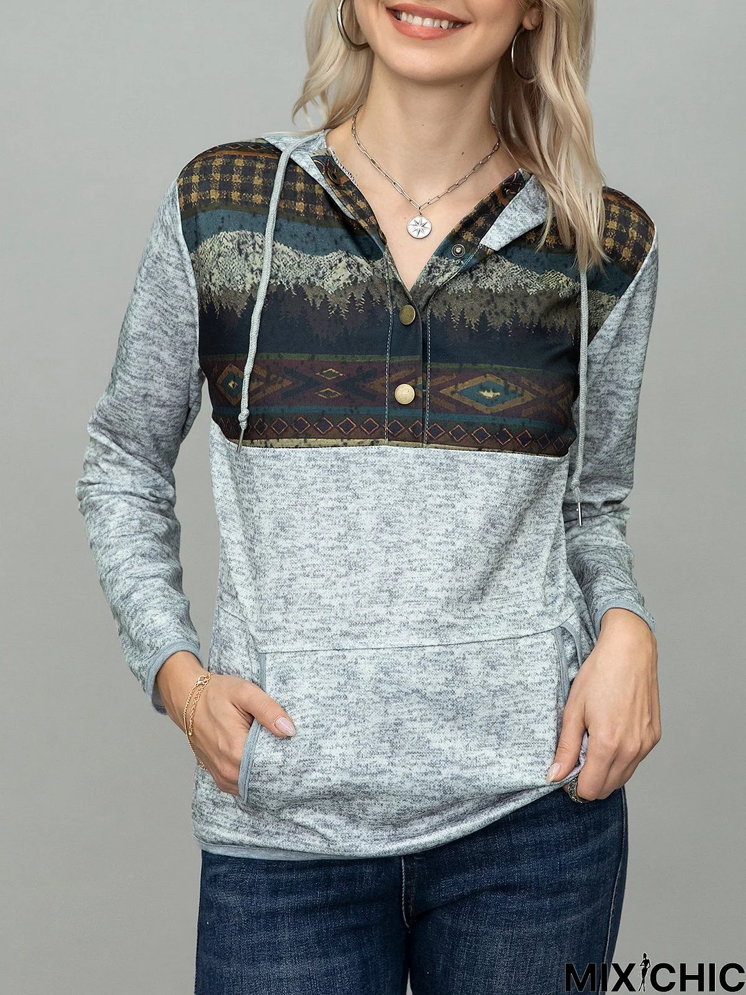 Long Sleeve Casual Sweatshirt