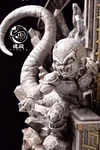 1/4 Scale Throne Super Saiyan Vegeta with LED - Dragon Ball Resin Statue - HunDian Studios