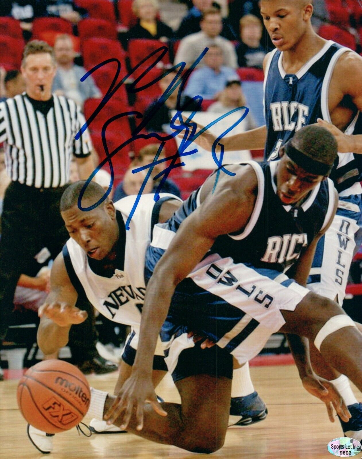 Marcelus Kemp NCAA College Nevada Hand Signed Autograph 8x10 Photo Poster painting