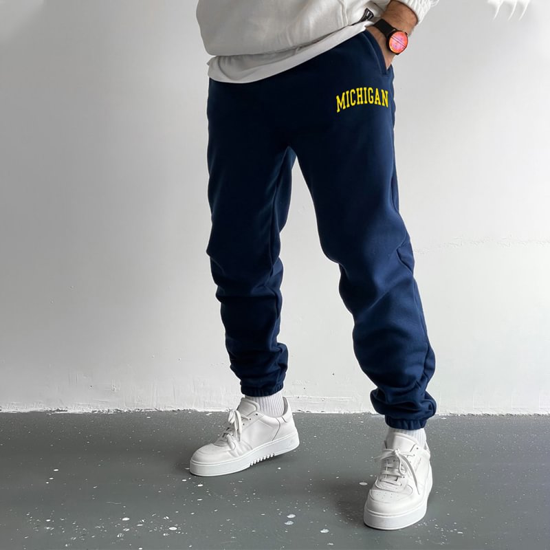 Michigan Fleece Sweatpants-Compassnice®