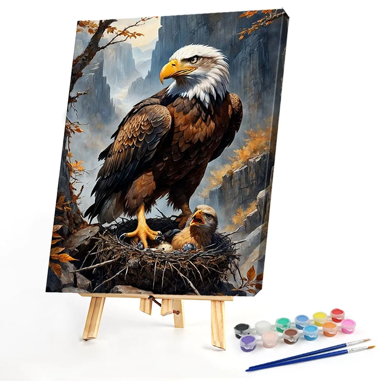 Oil Paint By Numbers - Eagle - 40*50CM