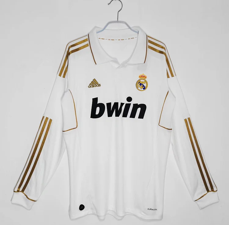 2011/12 Real Madrid Home Long Sleeve Jersey