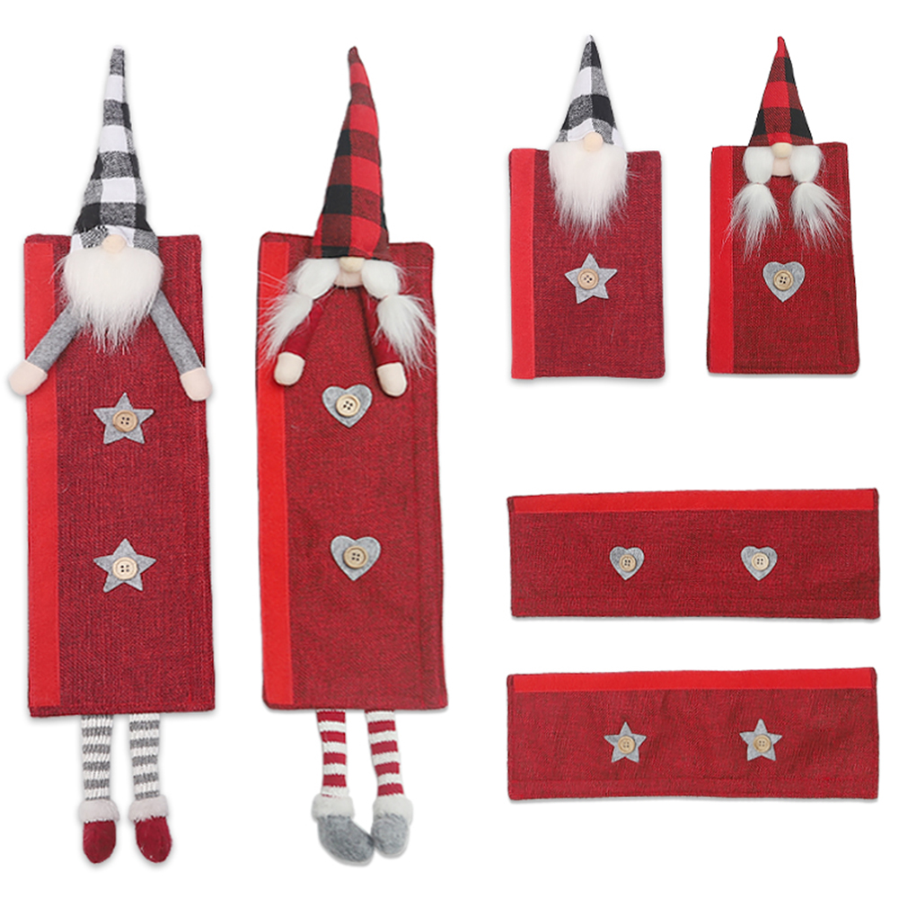 

Rudolph Faceless Doll Christmas Microwave Cover Gnome Doll Party Decoration, 501 Original