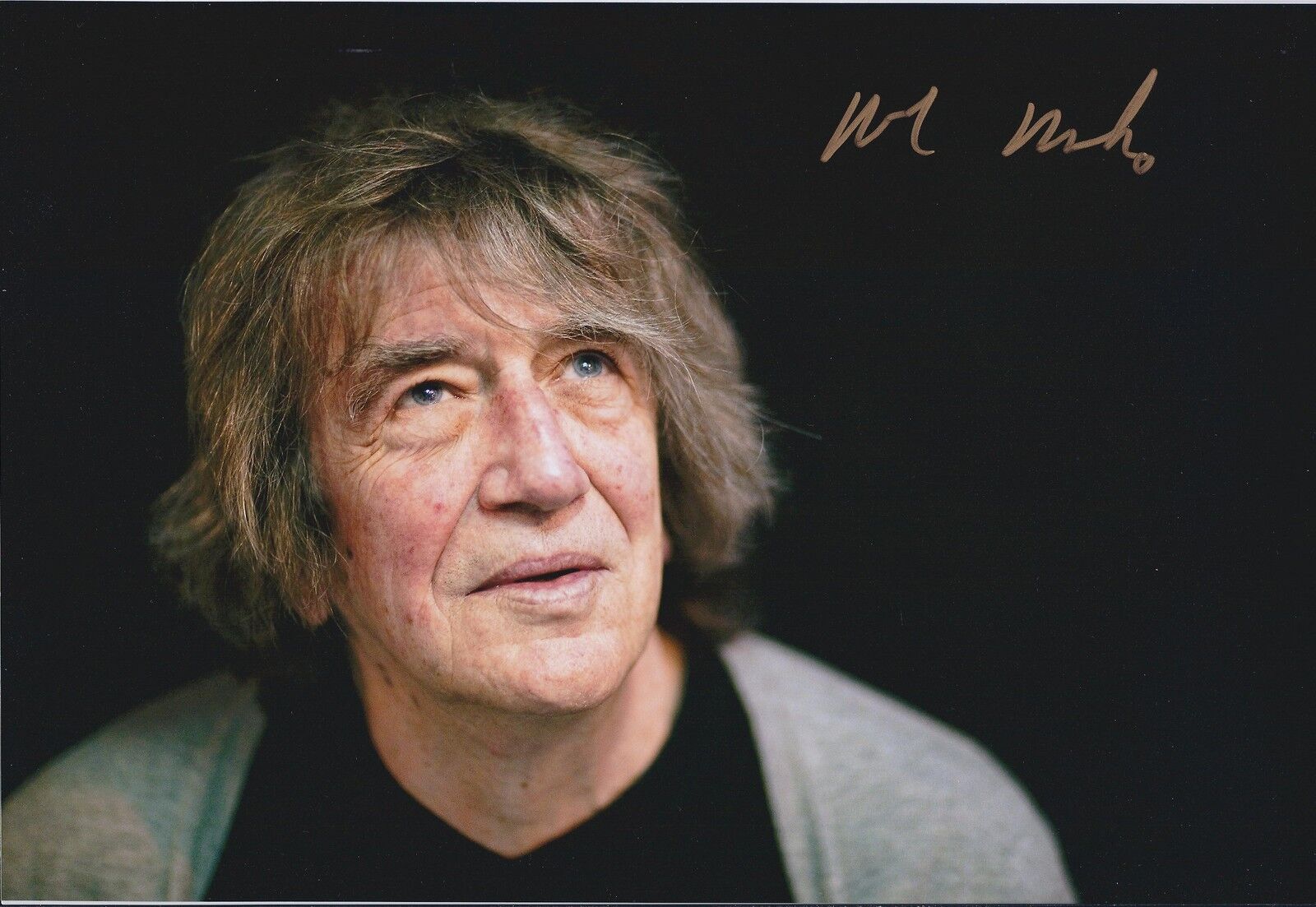 Howard MARKS SIGNED Autograph 12x8 Photo Poster painting AFTAL COA Mr NICE GLASTONBURY