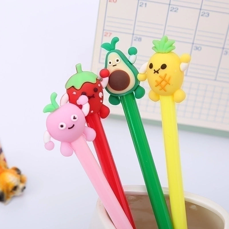 Cute Cartoon Fruit Gel Pen Water-based Paint Pen Creative Stationery