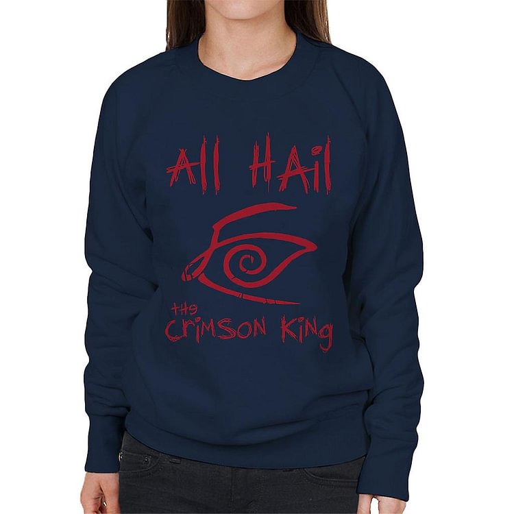 All Hail The Crimson King Dark Tower Women's Sweatshirt