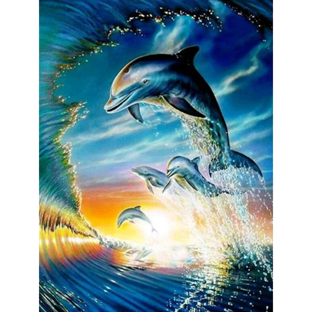 Diamond Painting - Full Round/Square Drill - Undersea Wolrd(30*40 - 50*60cm)