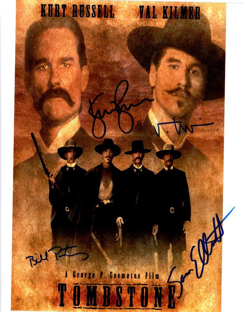 Val Kilmer Russell +2 signed 11x14 Picture autographed Photo Poster painting Nice Photo Poster painting with COA