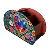 DIY Colorful Wooden Animals Rhinestones Storage Holder Diamond Painting Organizer Rack Kits