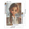 Diamond Painting -DIY Round Drill Doctor Girl