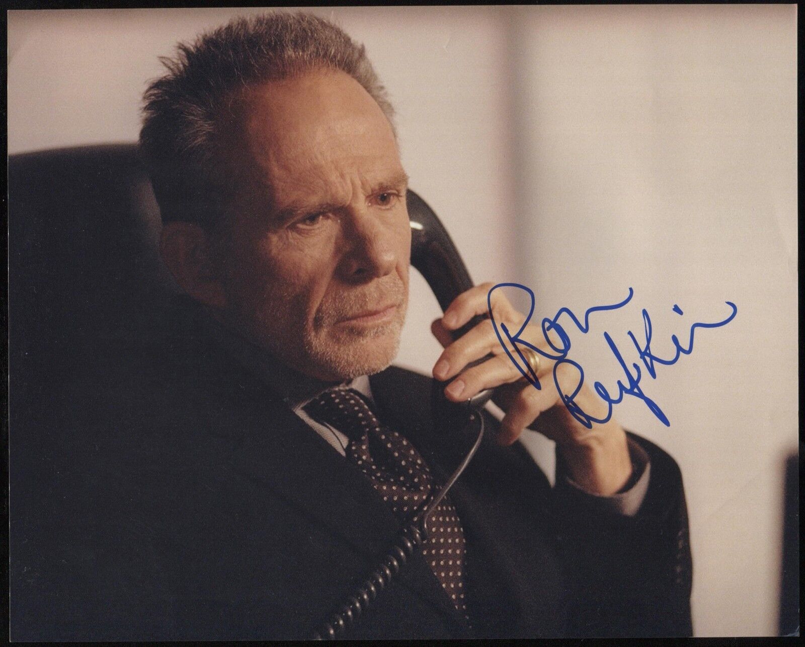 Ron Rifkin Signed 8x10 Inch Photo Poster painting Vintage Autographed Signature